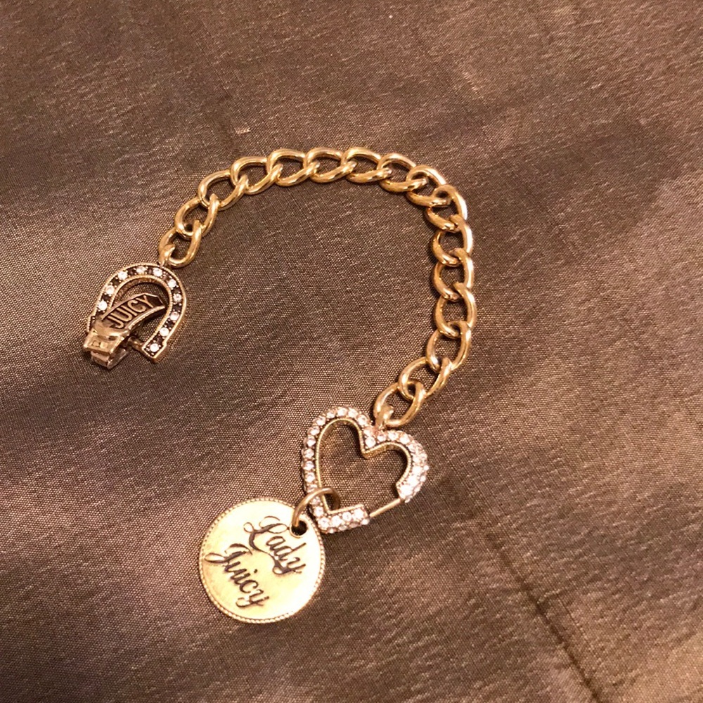 Juicy couture gold bracelet ✨